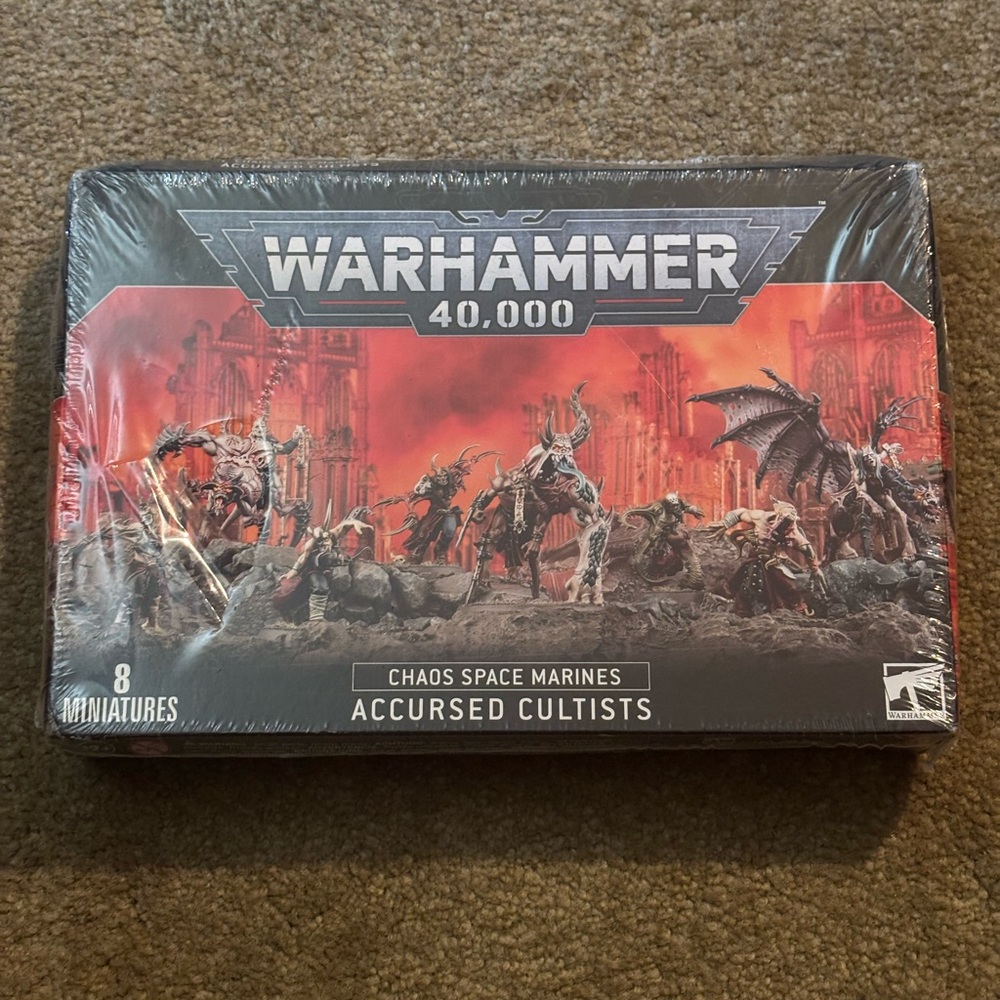 WARHAMMER 40,000 Chaos Space Marines Accursed Cultists